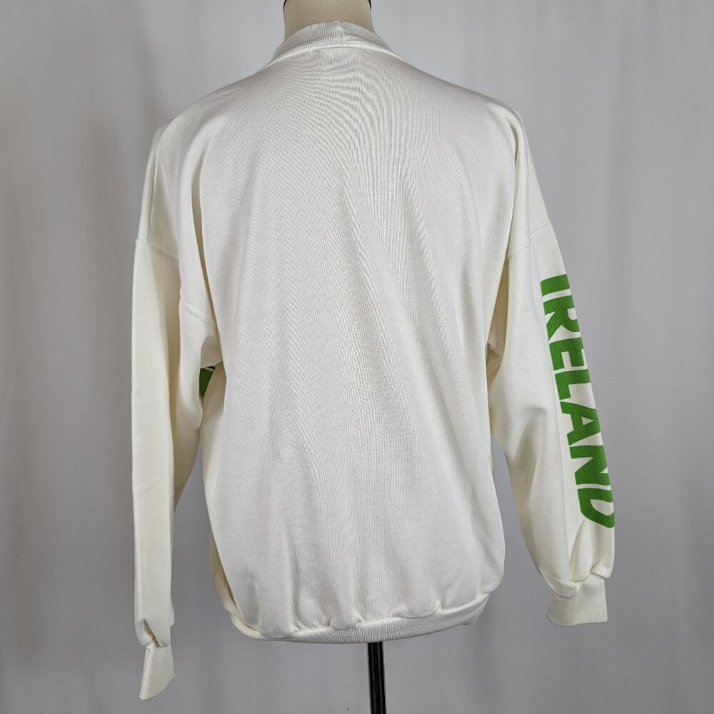 Blarney Woollen Mills Sweatshirt Sweater Ireland Striped Vintage Retro 80s 90s - Picture 2 of 10